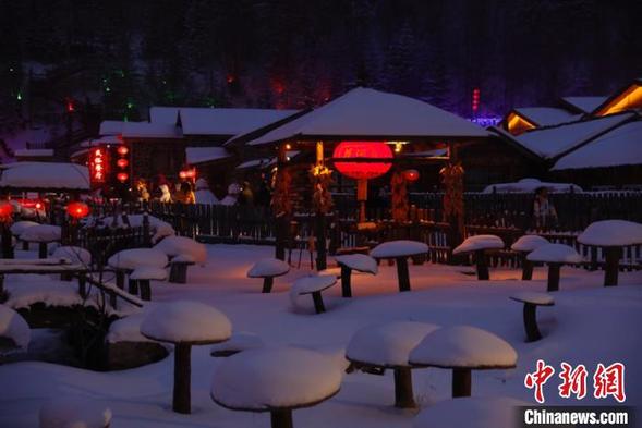 黑龙江雪乡奏响“乡村风情小夜曲”